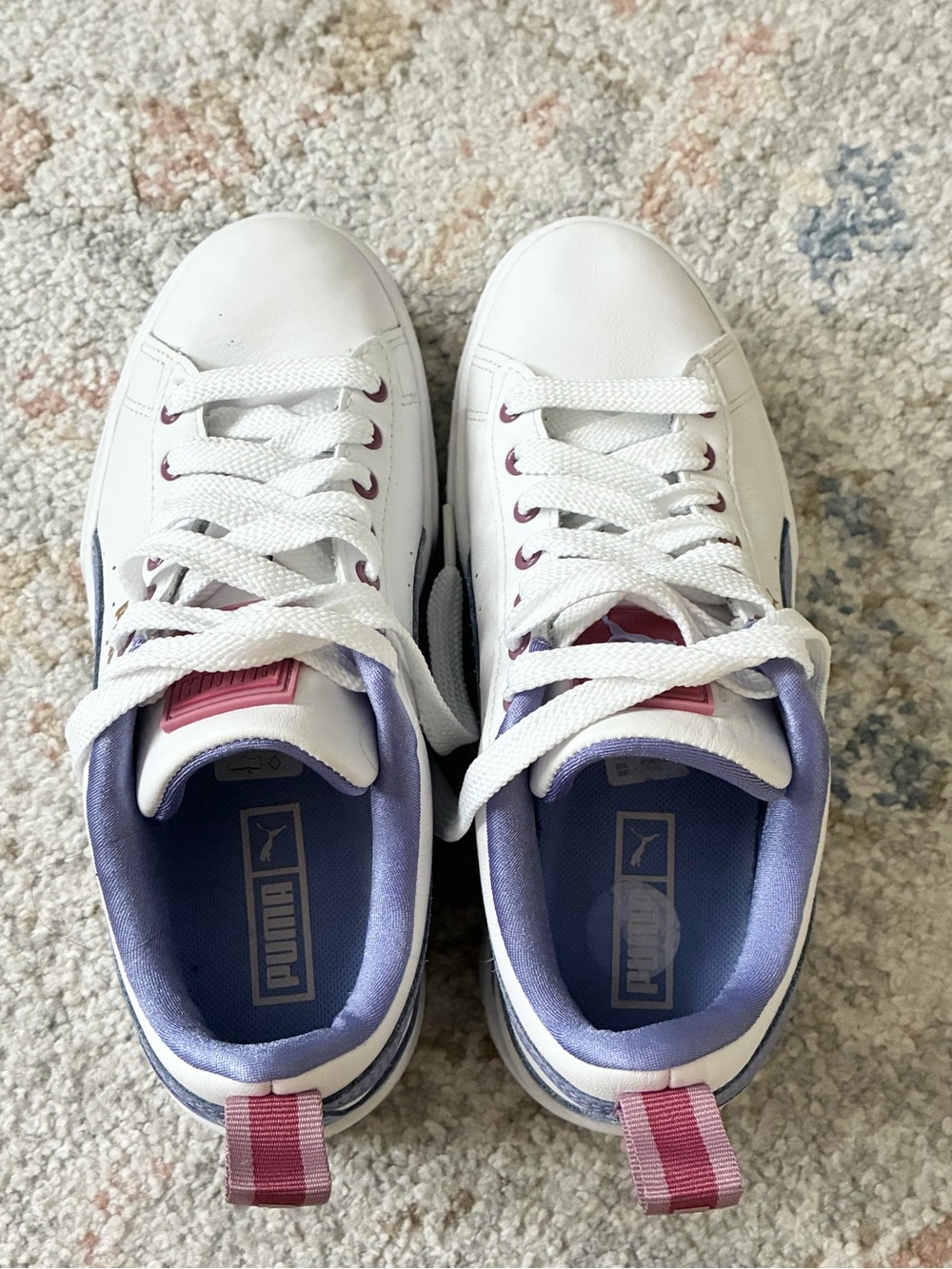 Puma Mayze UT Pop Pastel Chunky Platform Y2K Sneakers - Sz 6 - Picture 7 of 9
